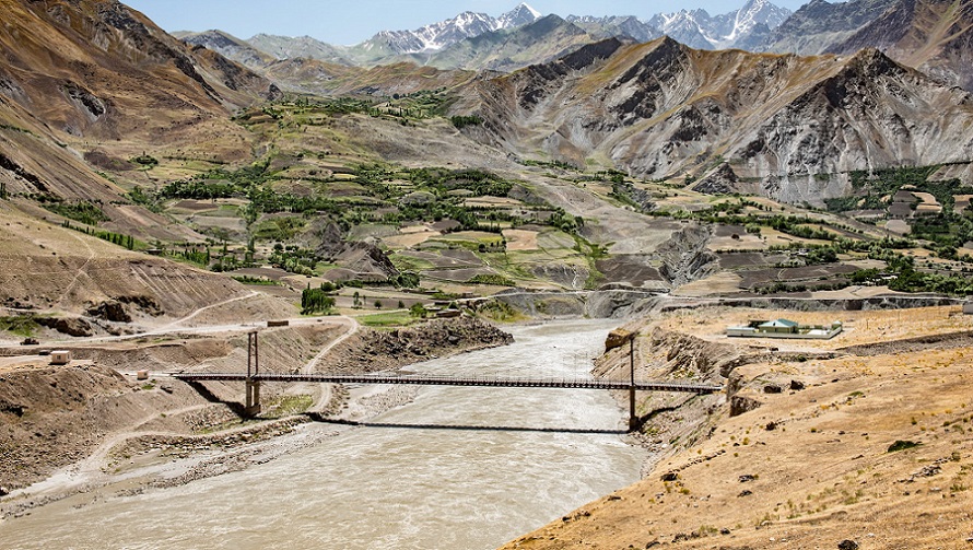 مرز «افغانستان» و «تاجیکستان»