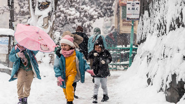 برف در کابل