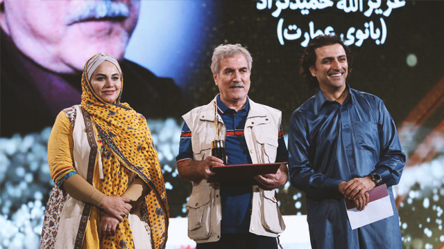 عزیزالله حمید نژاد در جشن حافظ